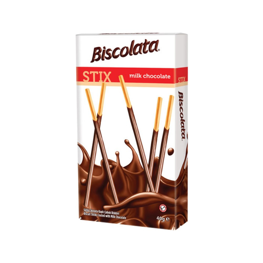 Biscolata Stix Milky 40g image